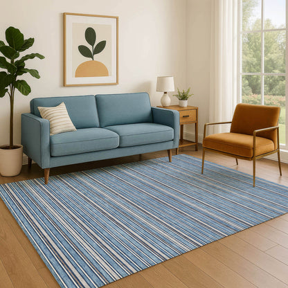 Dalyn Rugs Soft Essentials  Denim  Transitional