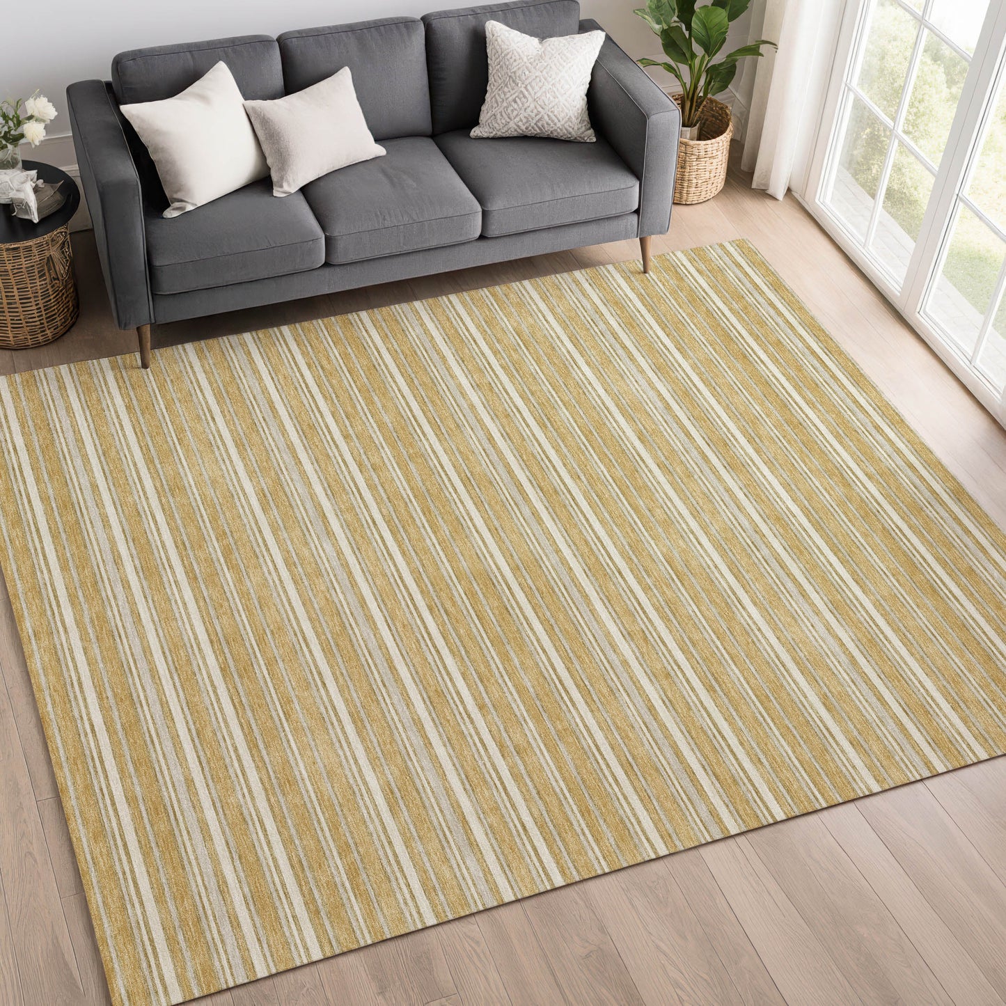 Dalyn Rugs Soft Essentials  Gold  Transitional