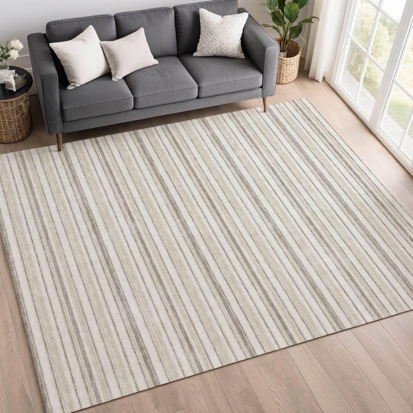Dalyn Rugs Soft Essentials  Linen  Transitional