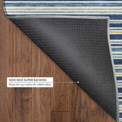 Dalyn Rugs Soft Essentials  Navy  Transitional