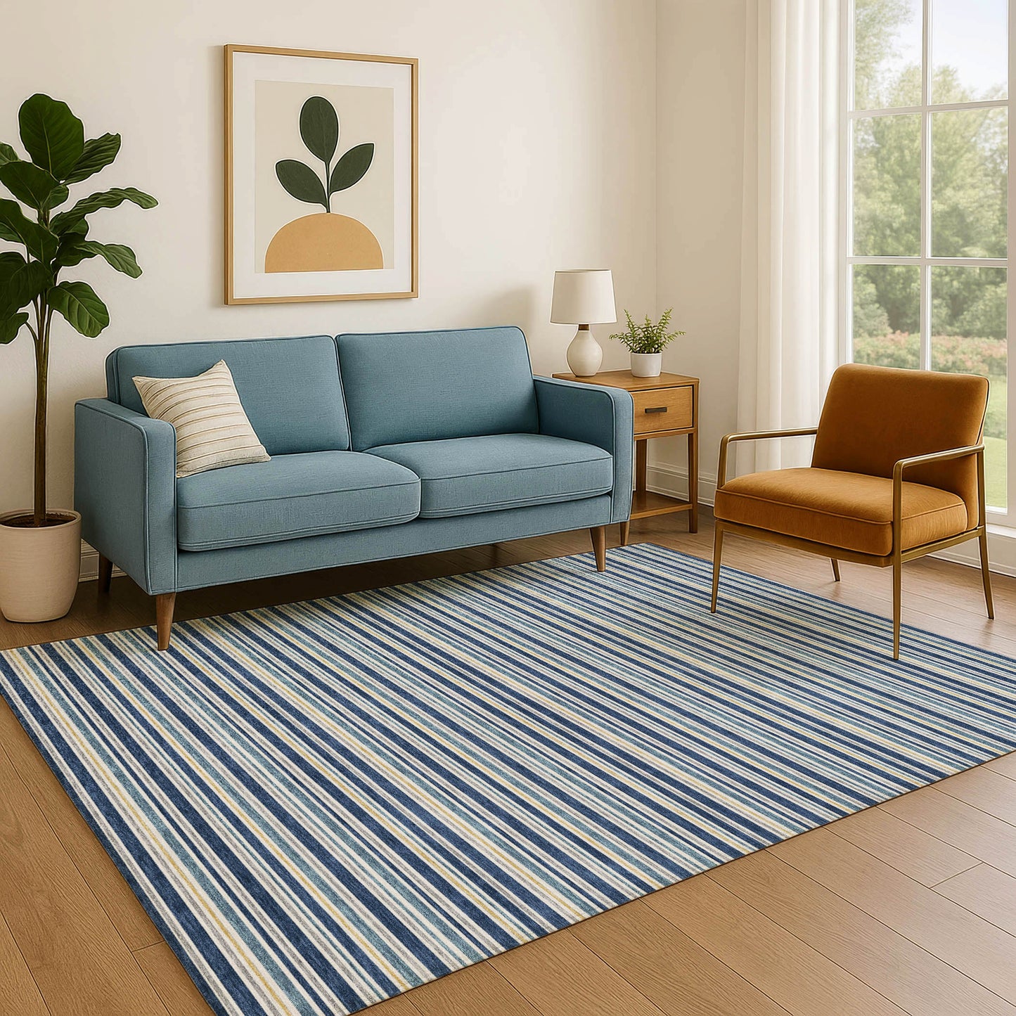 Dalyn Rugs Soft Essentials  Navy  Transitional