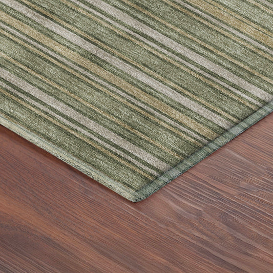Dalyn Rugs Soft Essentials  Olive  Transitional