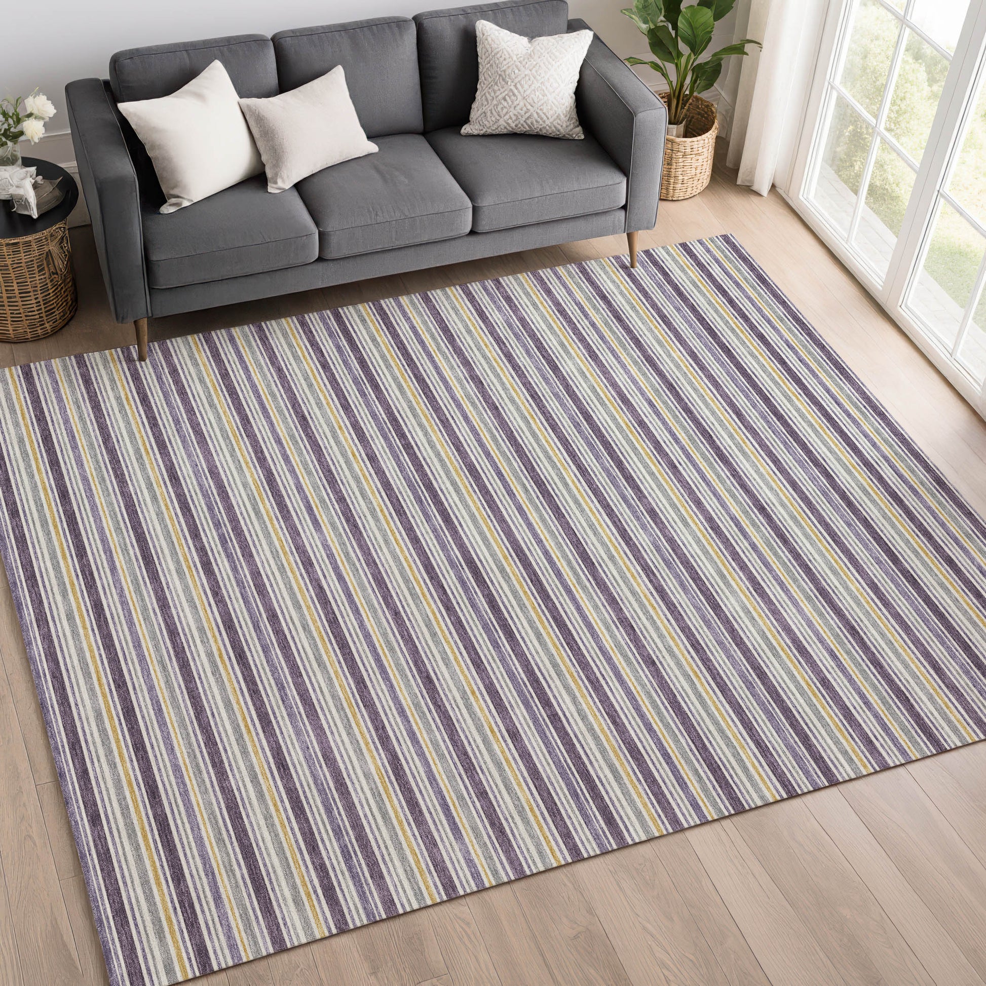Dalyn Rugs Soft Essentials  Plum  Transitional