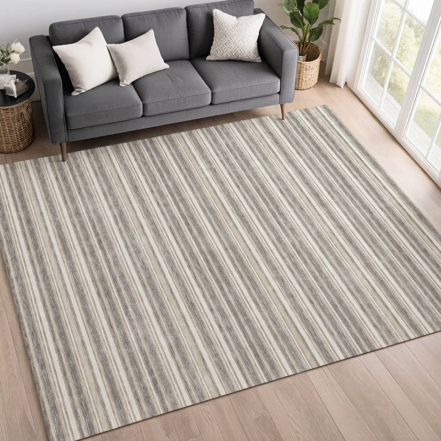 Dalyn Rugs Soft Essentials  Taupe  Transitional