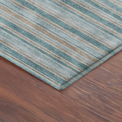 Dalyn Rugs Soft Essentials  Teal  Transitional