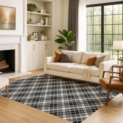 Dalyn Rugs Soft Essentials  Black  Transitional