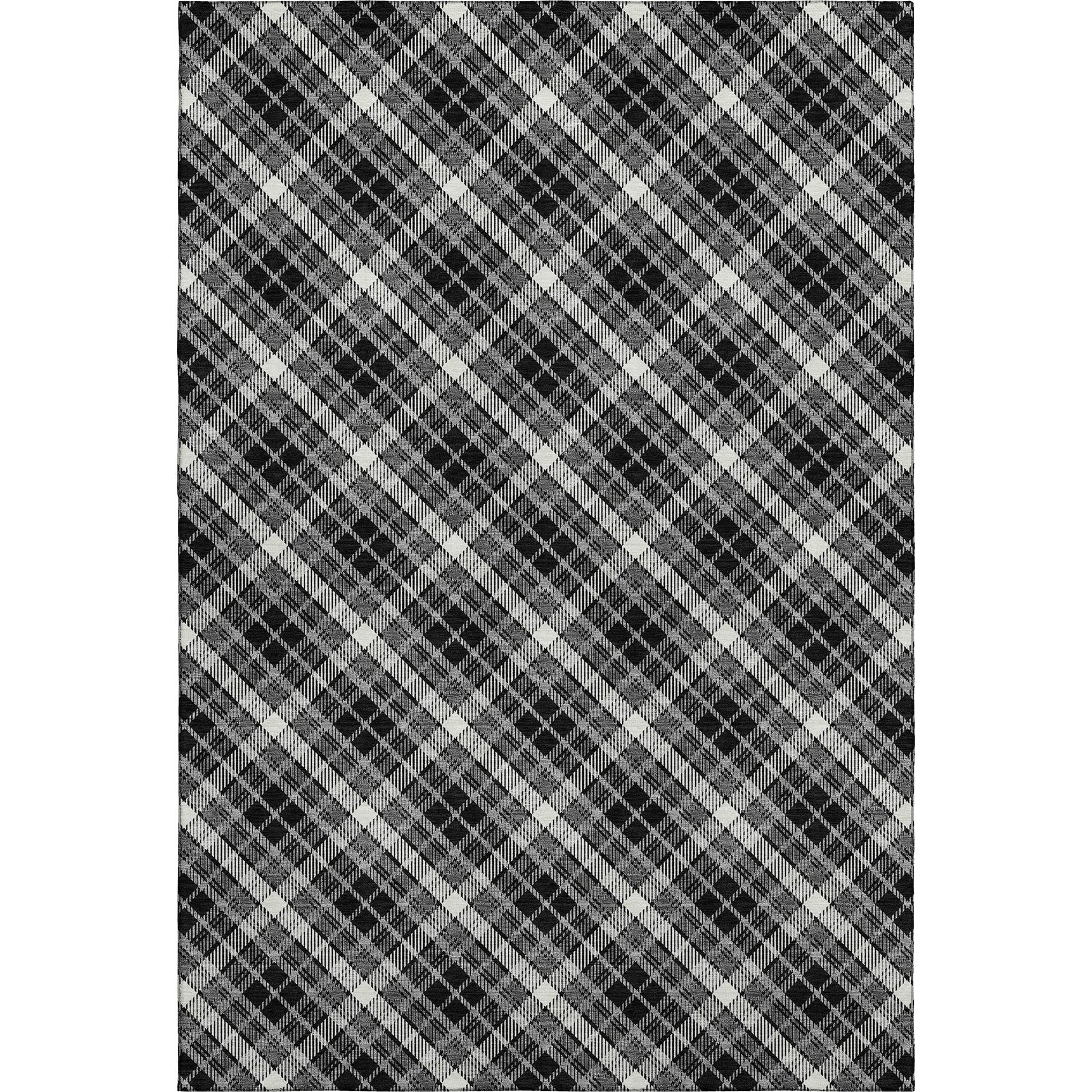 Dalyn Rugs Soft Essentials  Black  Transitional