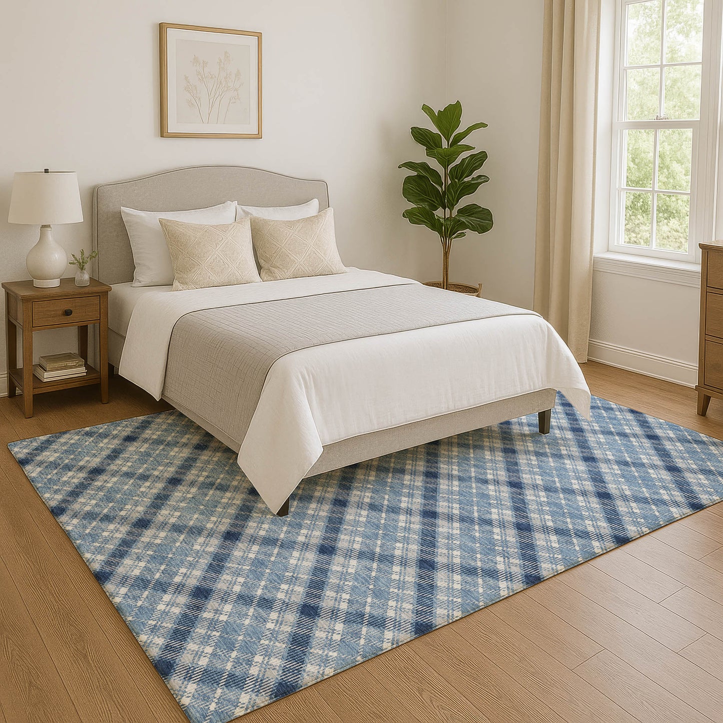 Dalyn Rugs Soft Essentials  Denim  Transitional