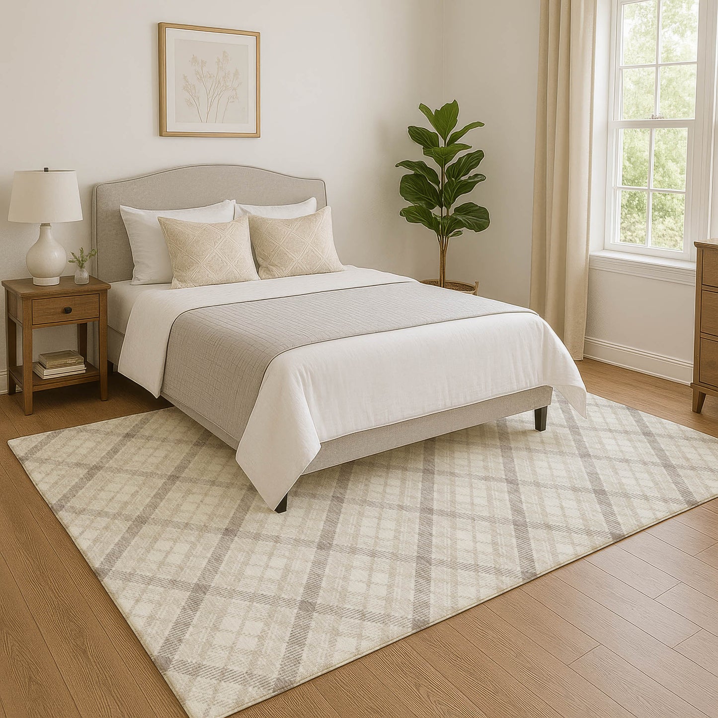 Dalyn Rugs Soft Essentials  Linen  Transitional