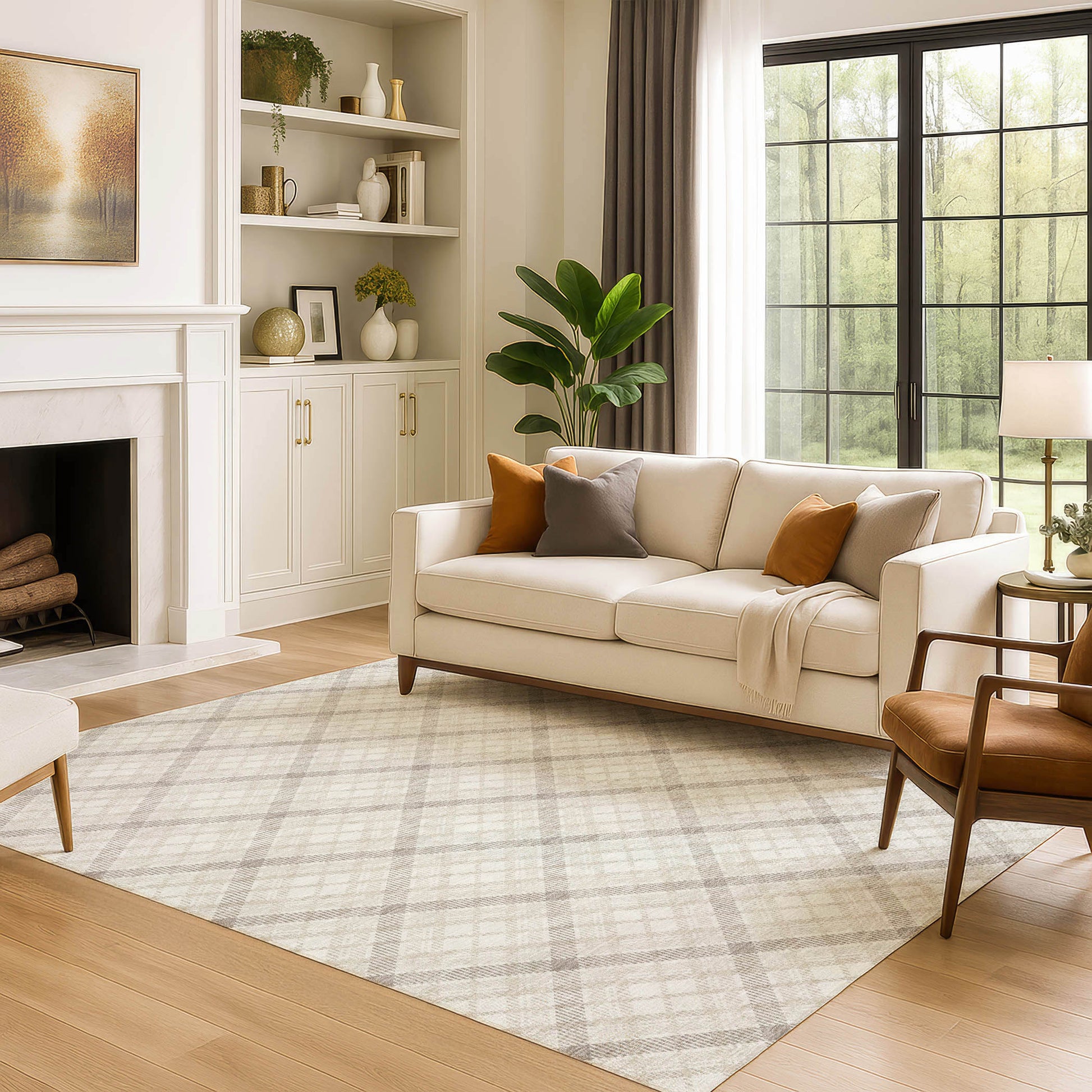 Dalyn Rugs Soft Essentials  Linen  Transitional