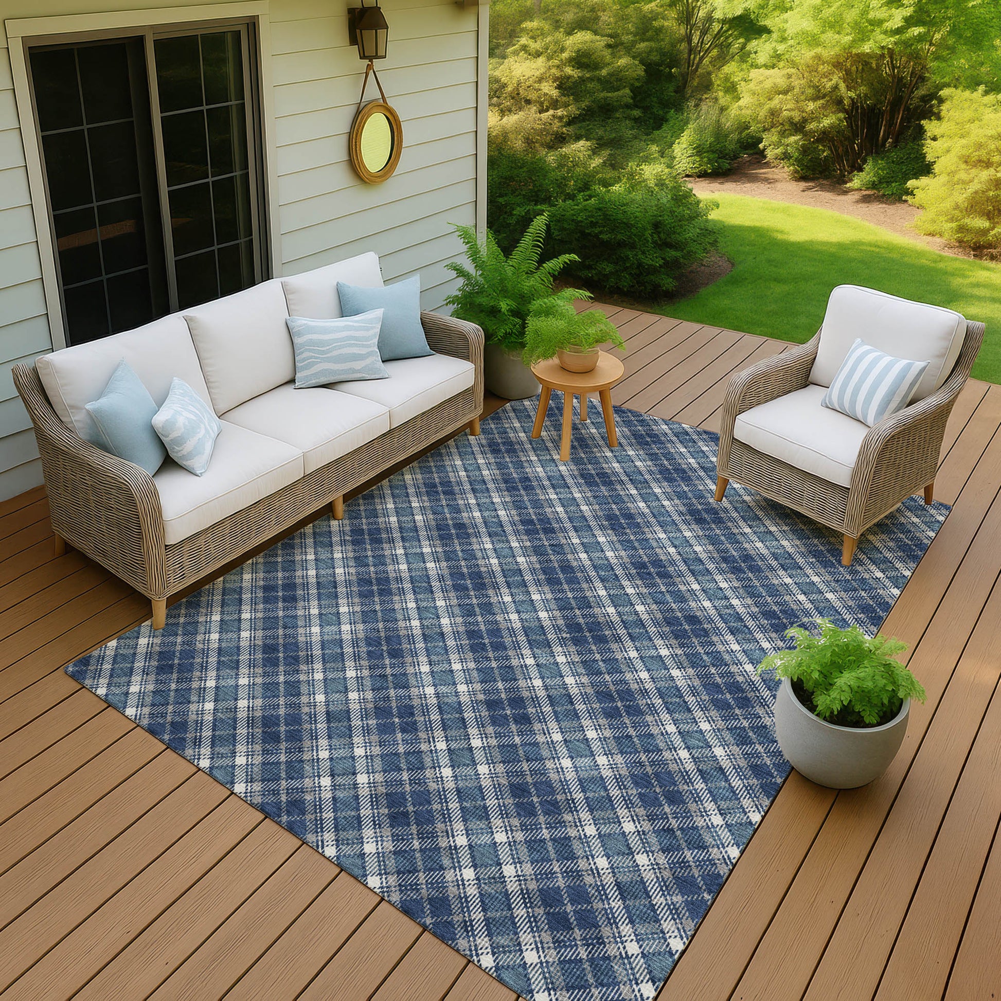 Dalyn Rugs Soft Essentials  Navy  Transitional