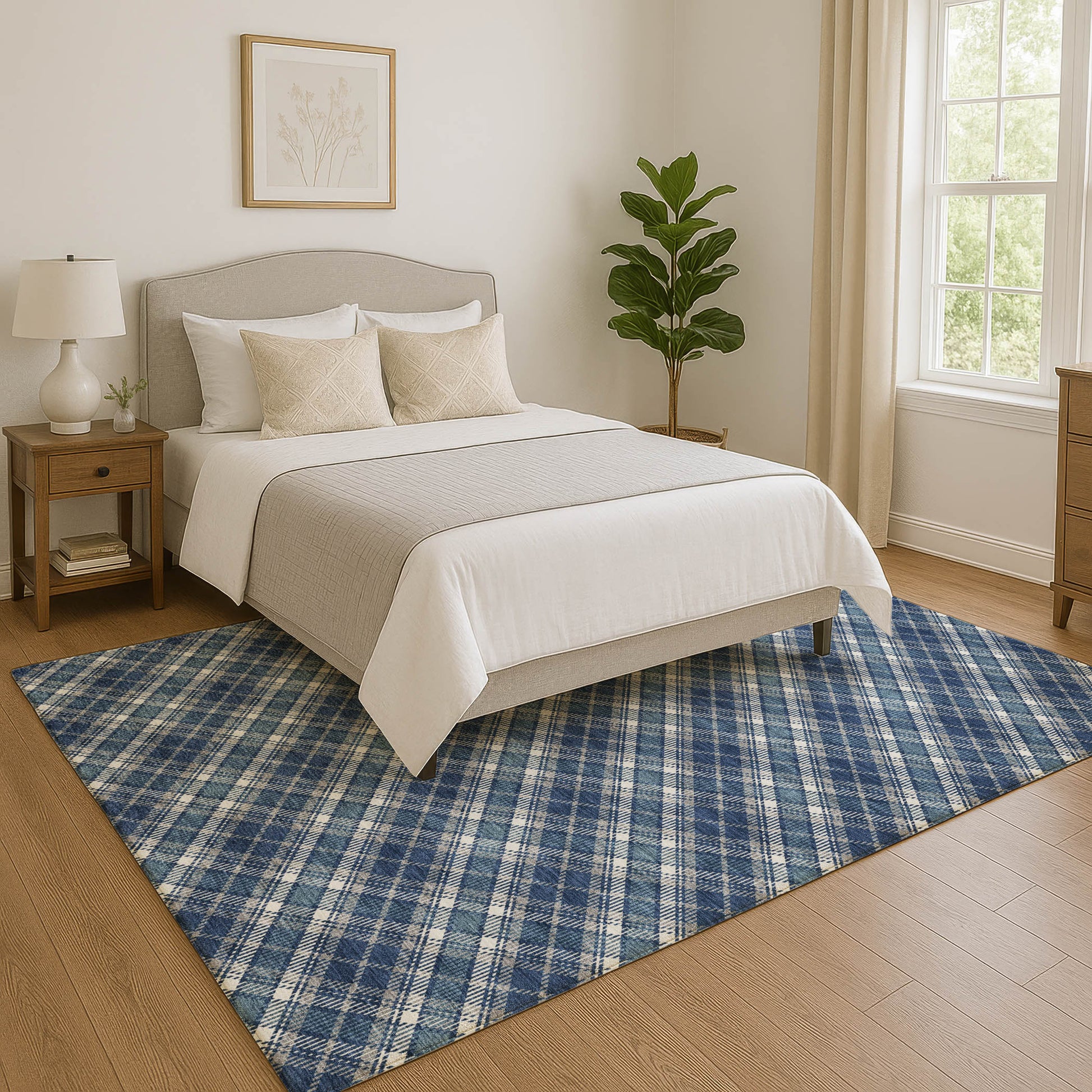 Dalyn Rugs Soft Essentials  Navy  Transitional