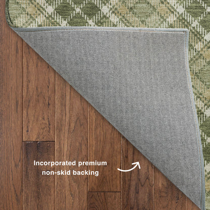 Dalyn Rugs Soft Essentials  Olive  Transitional