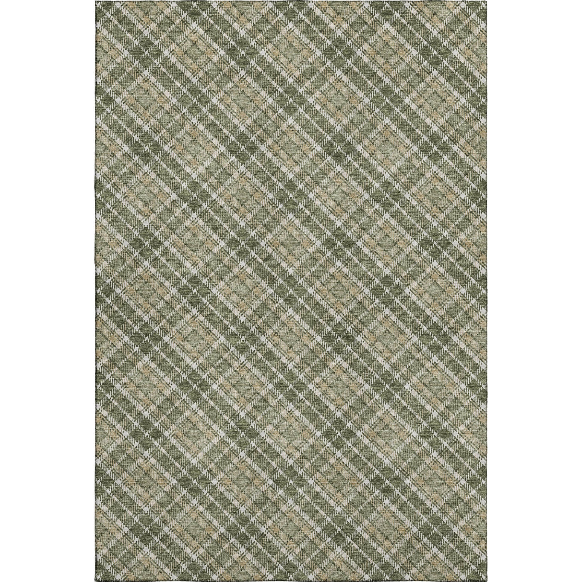 Dalyn Rugs Soft Essentials  Olive  Transitional