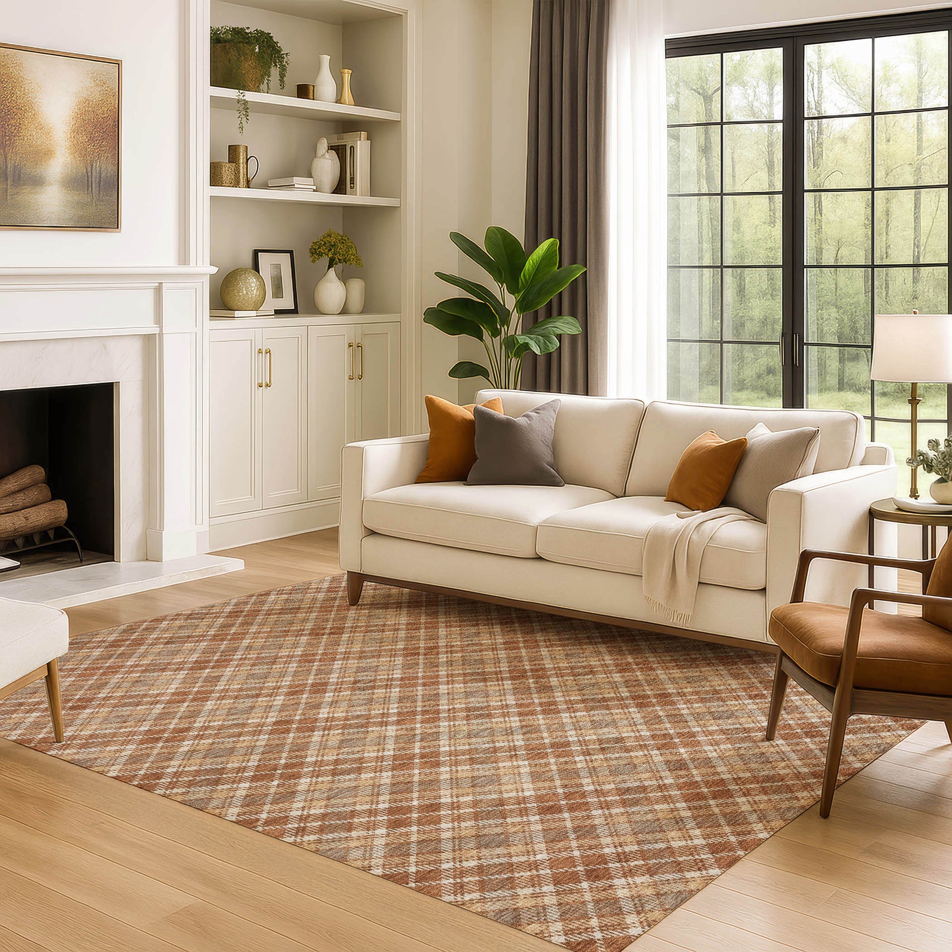Dalyn Rugs Soft Essentials  Paprika  Transitional