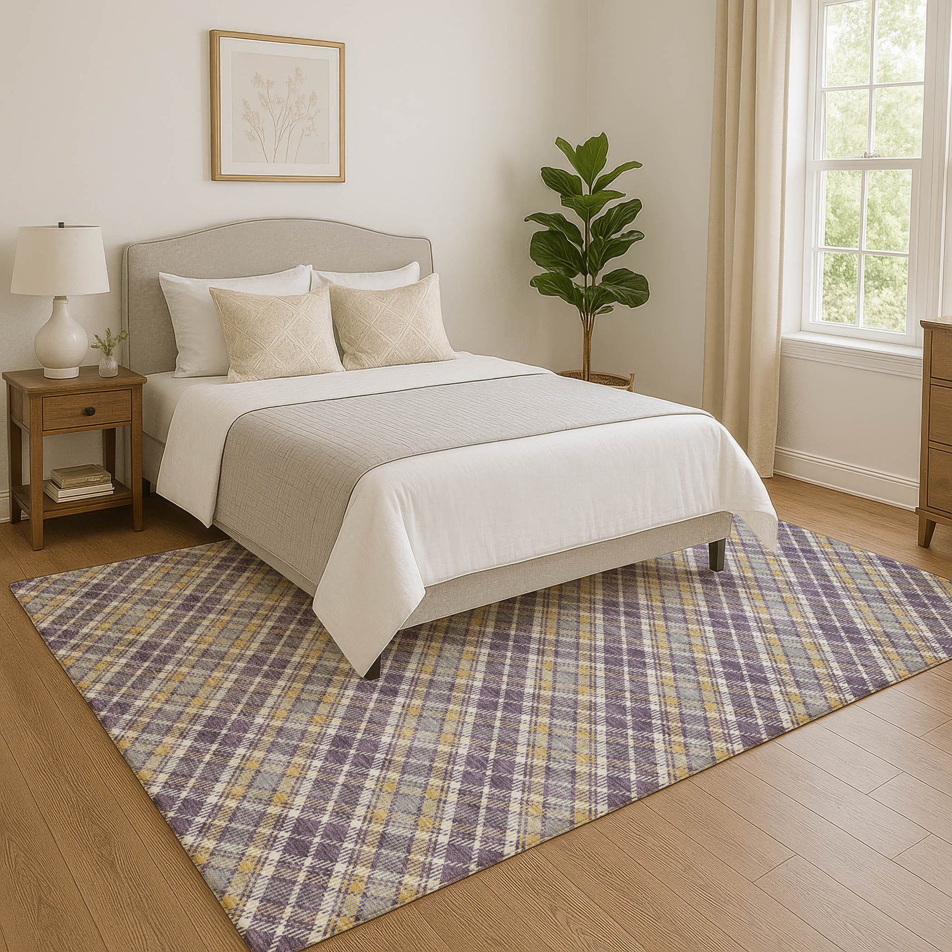 Dalyn Rugs Soft Essentials  Plum  Transitional