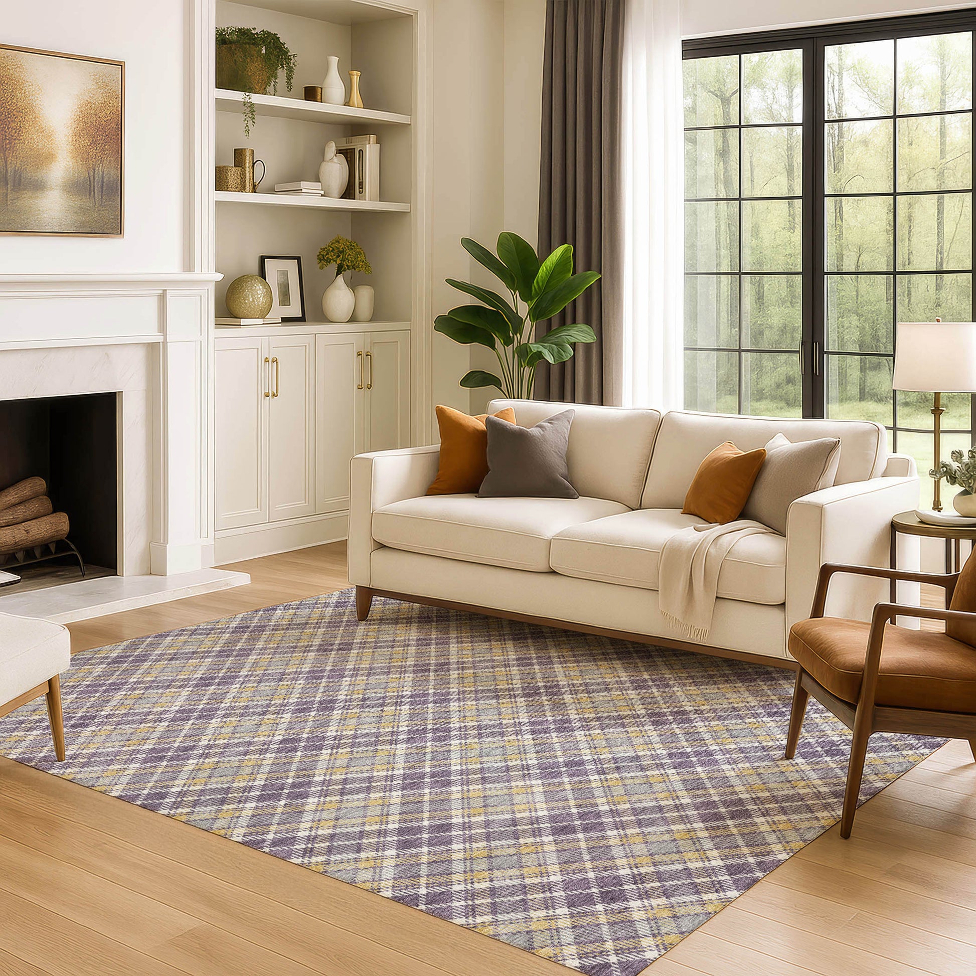 Dalyn Rugs Soft Essentials  Plum  Transitional