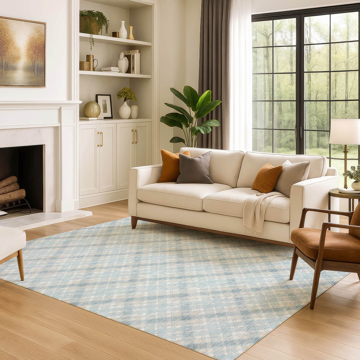 Dalyn Rugs Soft Essentials  Sky  Transitional