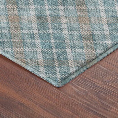 Dalyn Rugs Soft Essentials  Teal  Transitional