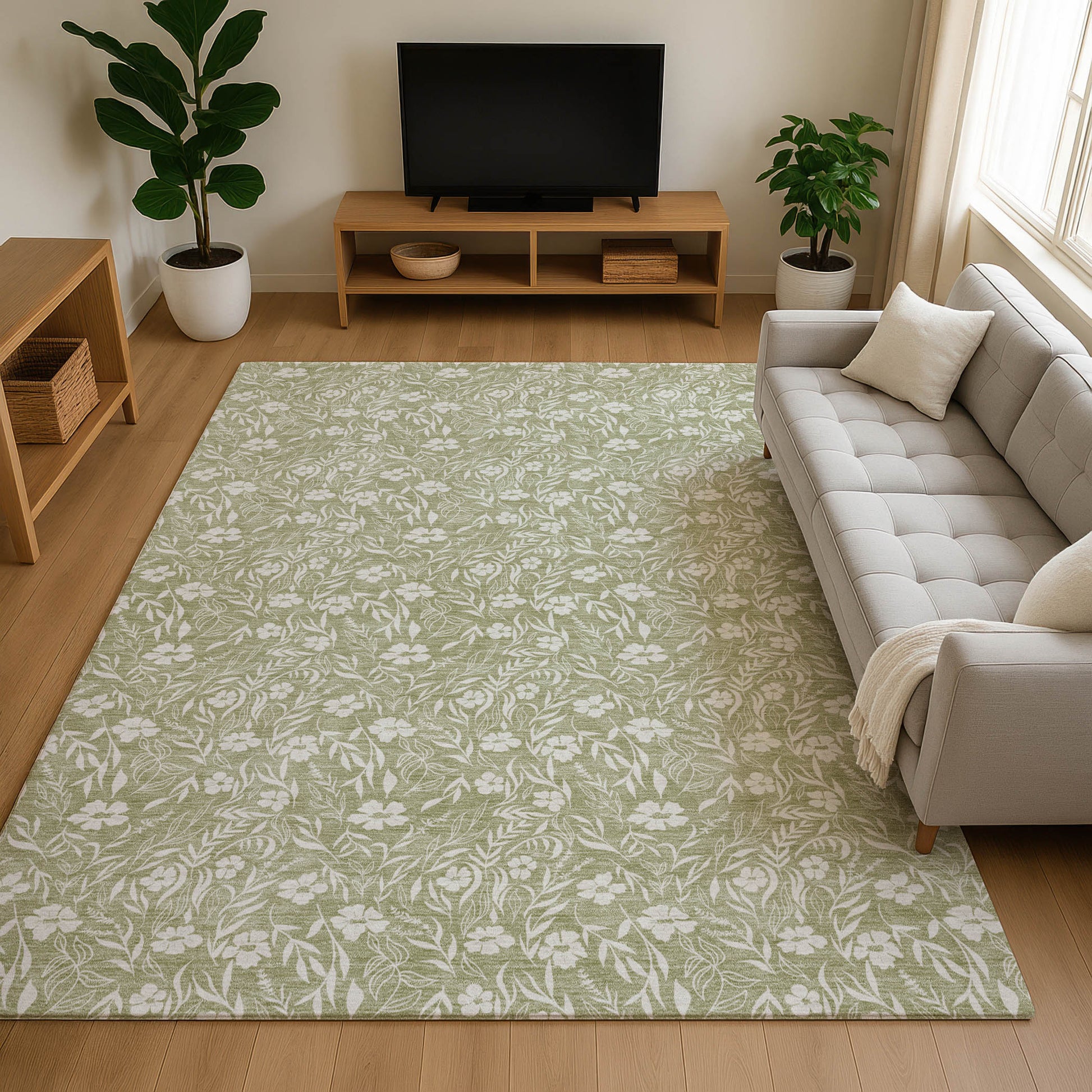 Dalyn Rugs Soft Essentials  Aloe  Transitional