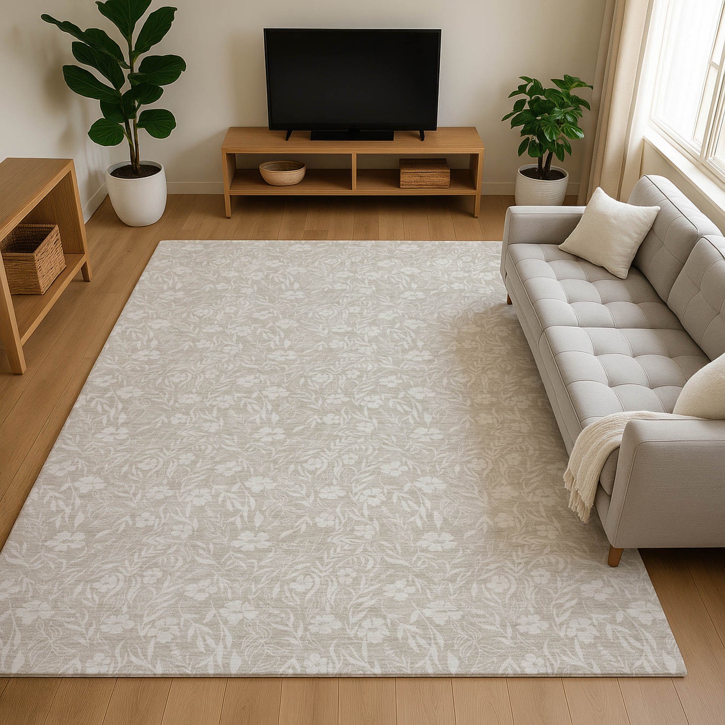 Dalyn Rugs Soft Essentials  Beige  Transitional
