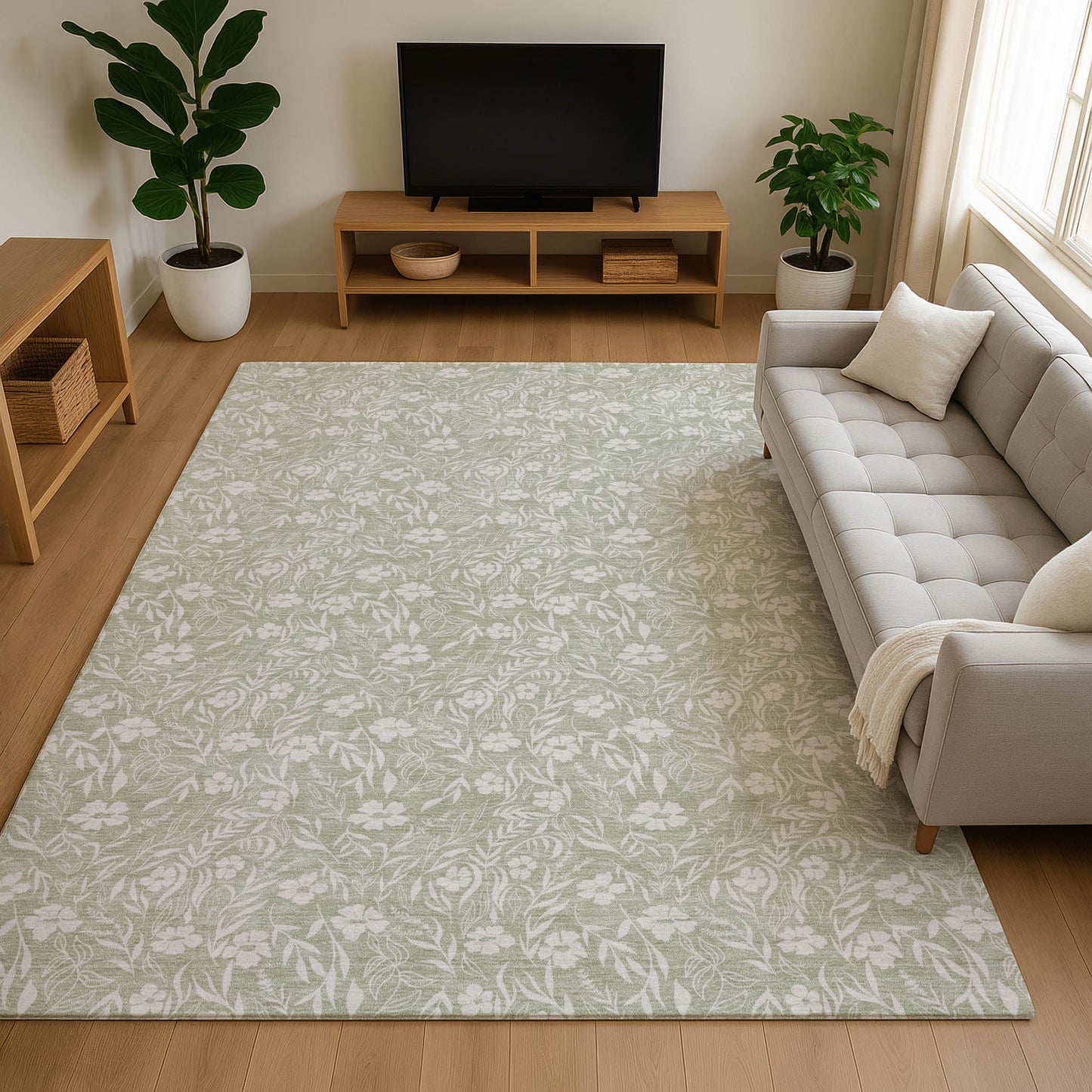 Dalyn Rugs Soft Essentials  Celery  Transitional