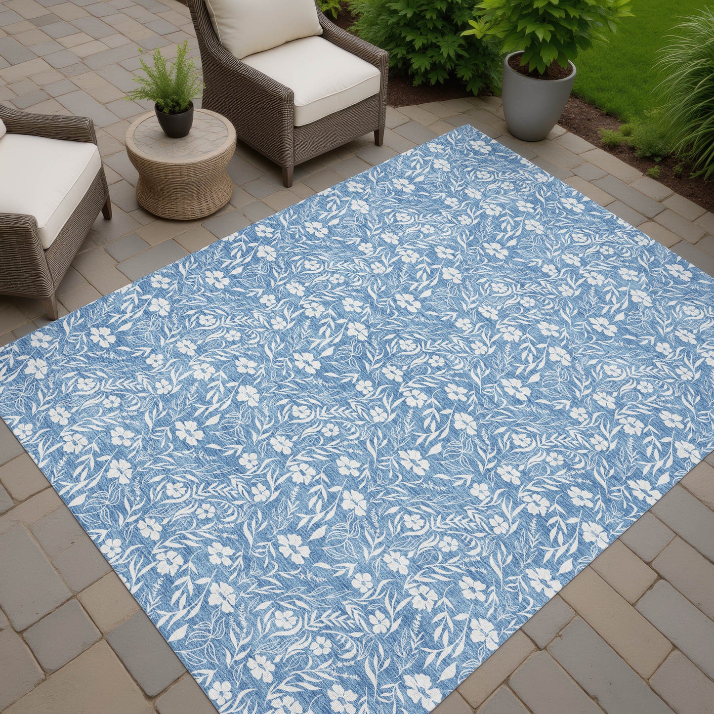 Dalyn Rugs Soft Essentials  Denim  Transitional