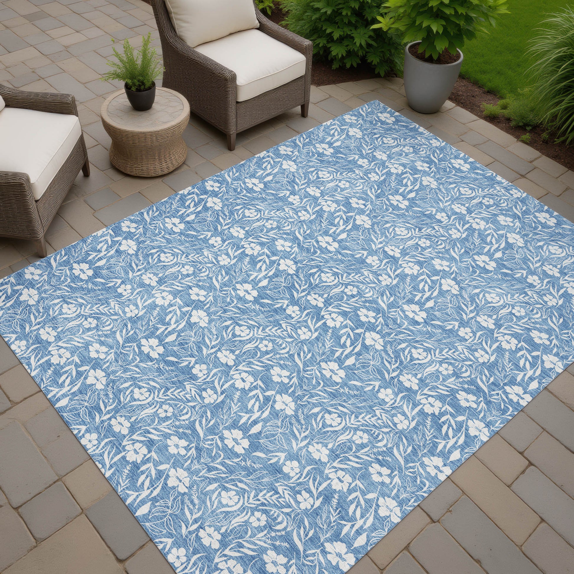 Dalyn Rugs Soft Essentials  Denim  Transitional