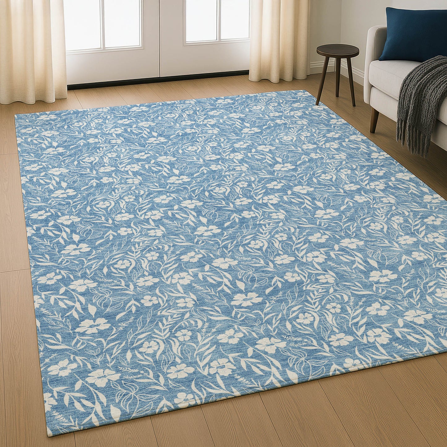 Dalyn Rugs Soft Essentials  Denim  Transitional