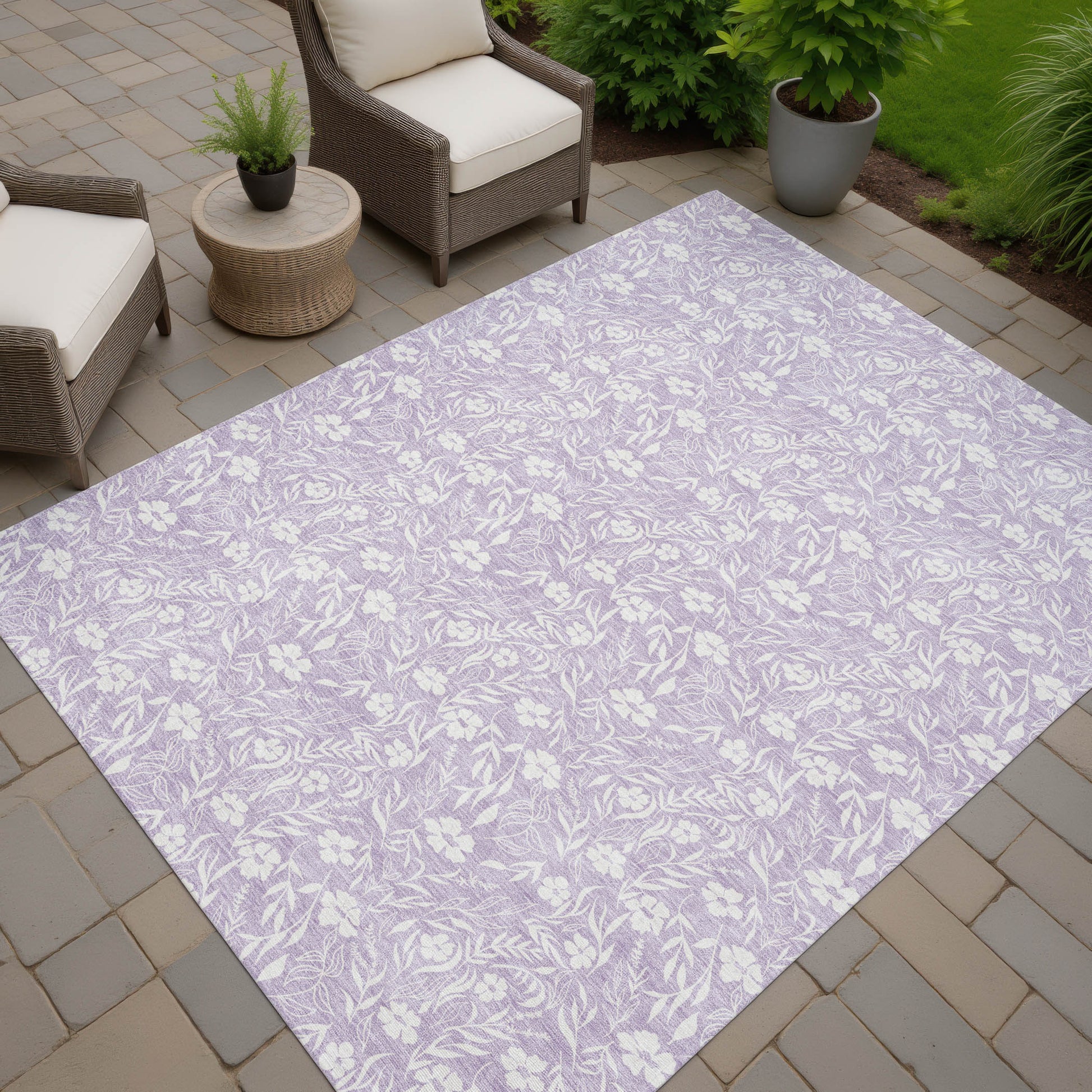 Dalyn Rugs Soft Essentials  Lavender  Transitional
