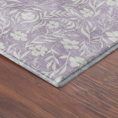 Dalyn Rugs Soft Essentials  Lavender  Transitional