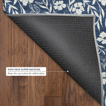 Dalyn Rugs Soft Essentials  Navy  Transitional