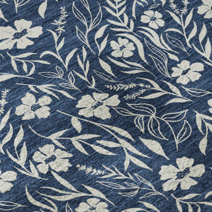 Dalyn Rugs Soft Essentials  Navy  Transitional