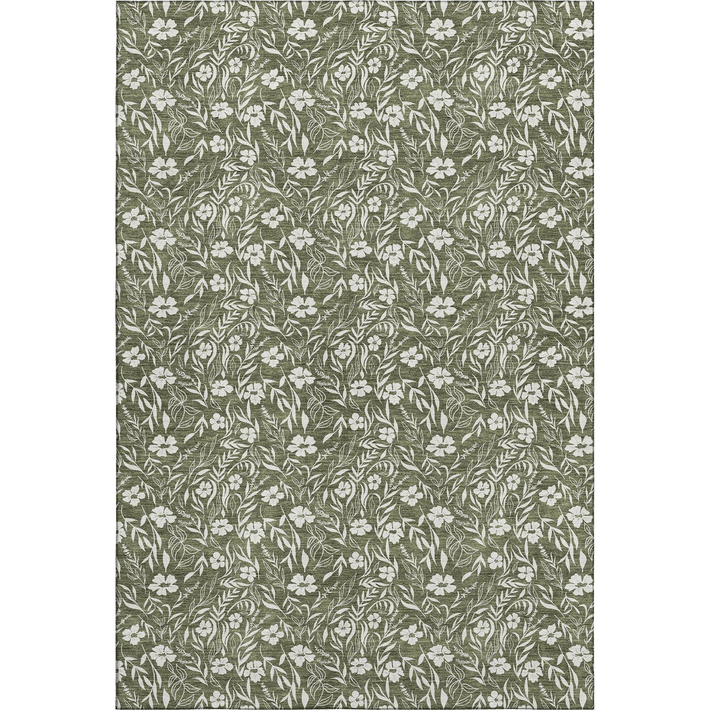 Dalyn Rugs Soft Essentials  Olive  Transitional