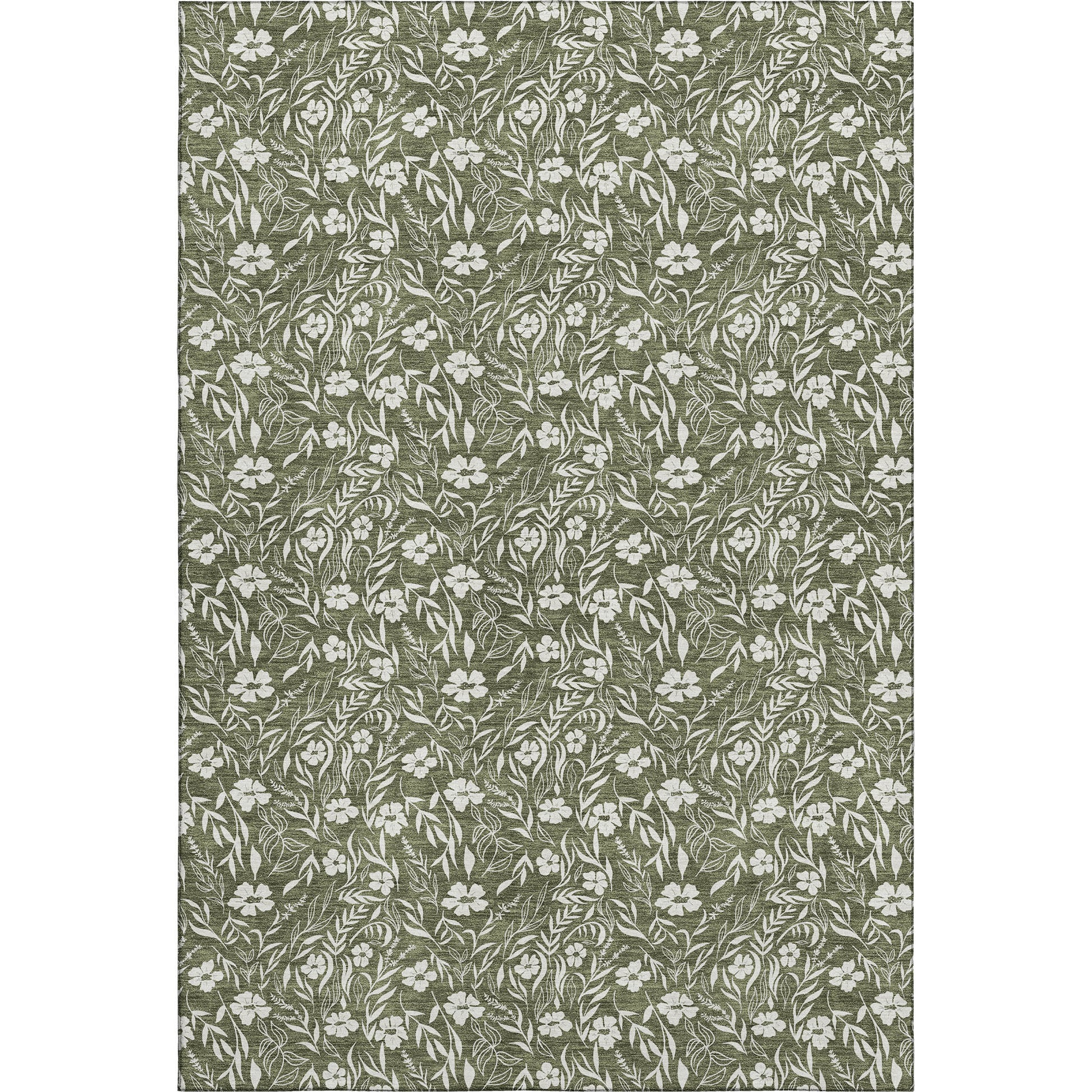 Dalyn Rugs Soft Essentials  Olive  Transitional