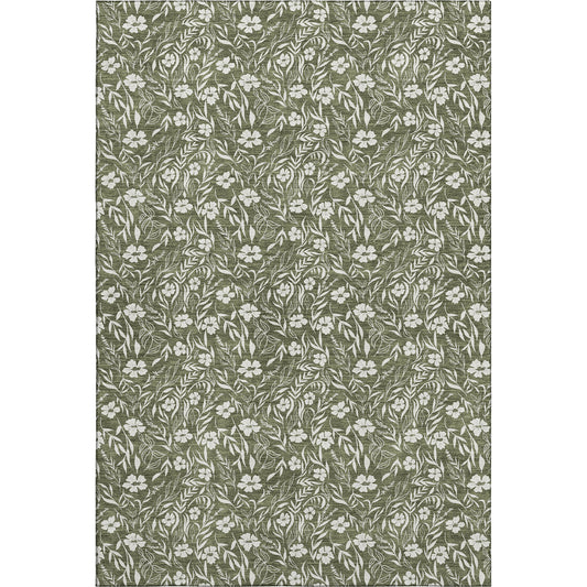Dalyn Rugs Soft Essentials  Olive  Transitional