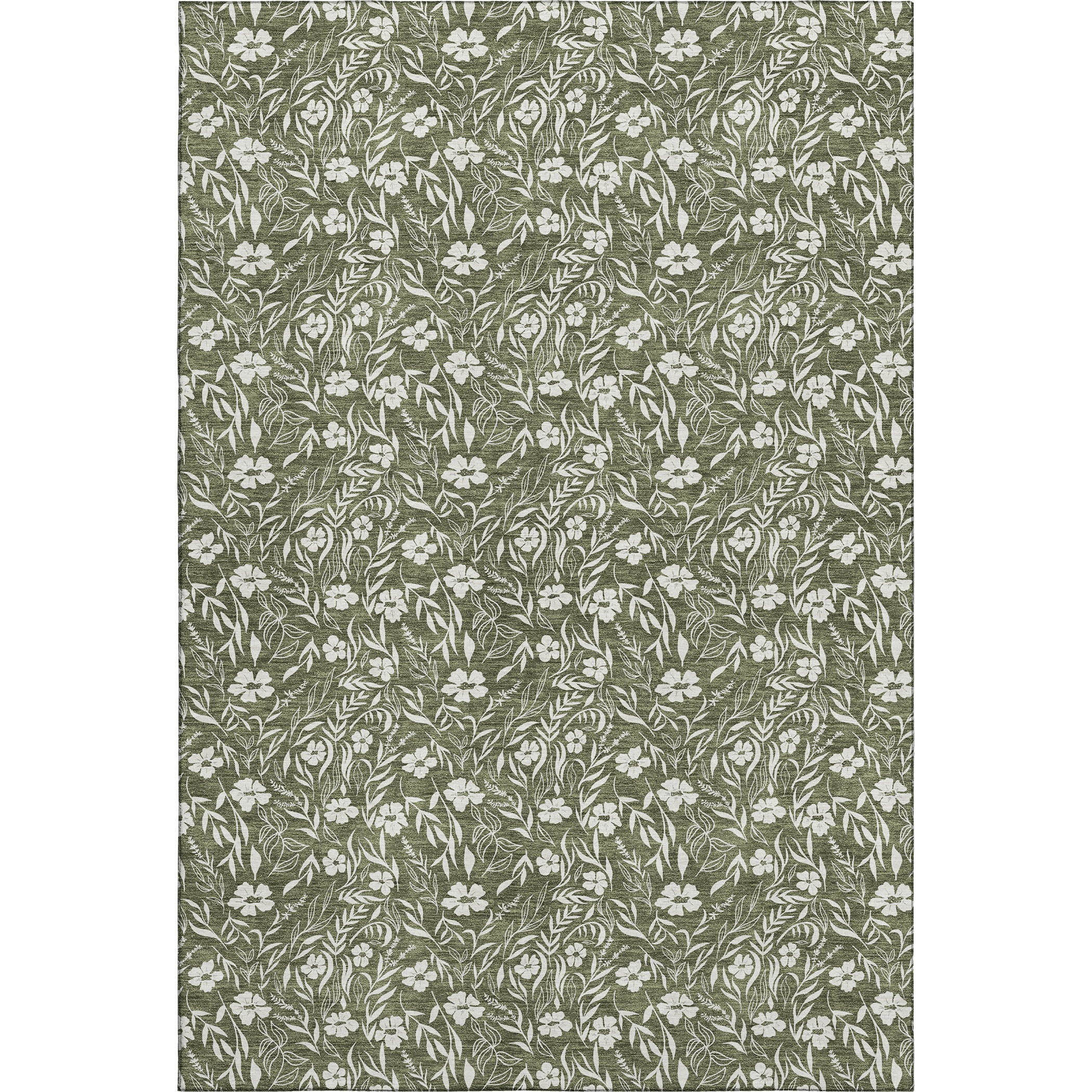 Dalyn Rugs Soft Essentials SE4 Olive Transitional Machine Made Rug ...