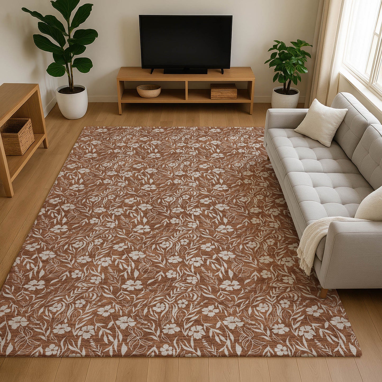 Dalyn Rugs Soft Essentials  Paprika  Transitional