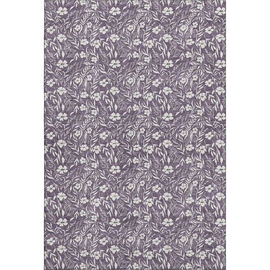 Dalyn Rugs Soft Essentials  Purple  Transitional