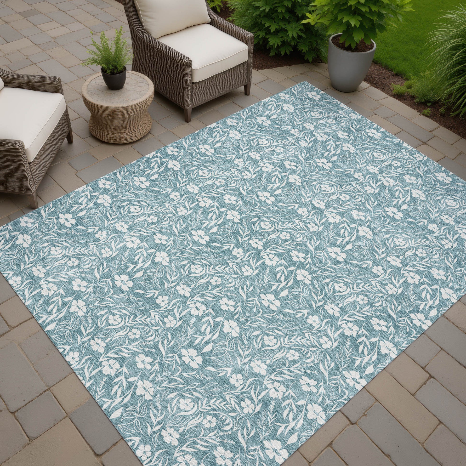 Dalyn Rugs Soft Essentials  Teal  Transitional