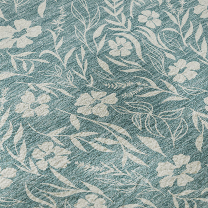 Dalyn Rugs Soft Essentials  Teal  Transitional