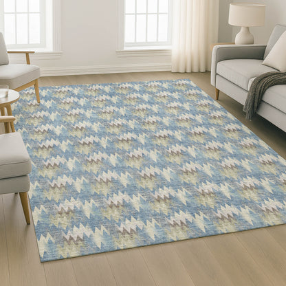 Dalyn Rugs Soft Essentials  Blue  Transitional