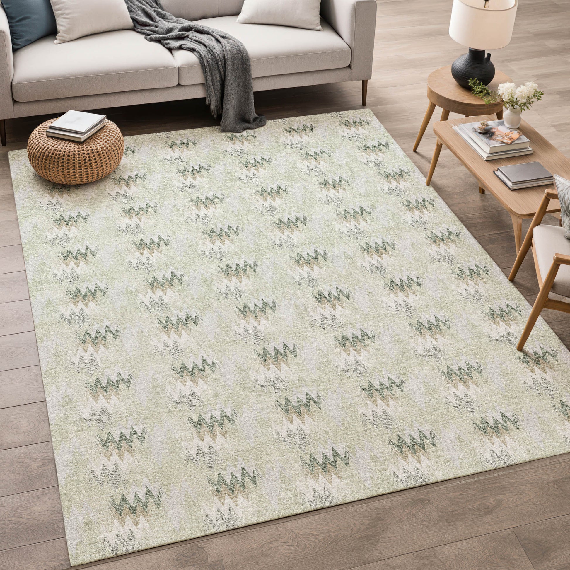 Dalyn Rugs Soft Essentials  Celery  Transitional