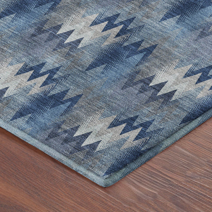 Dalyn Rugs Soft Essentials  Denim  Transitional