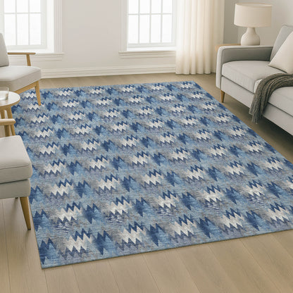 Dalyn Rugs Soft Essentials  Denim  Transitional