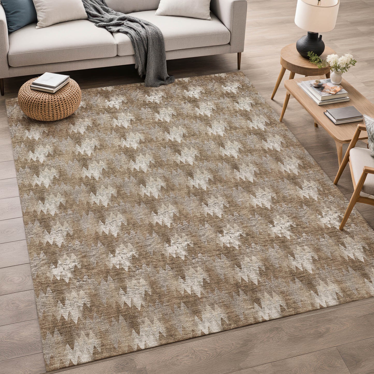 Dalyn Rugs Soft Essentials  Mocha  Transitional