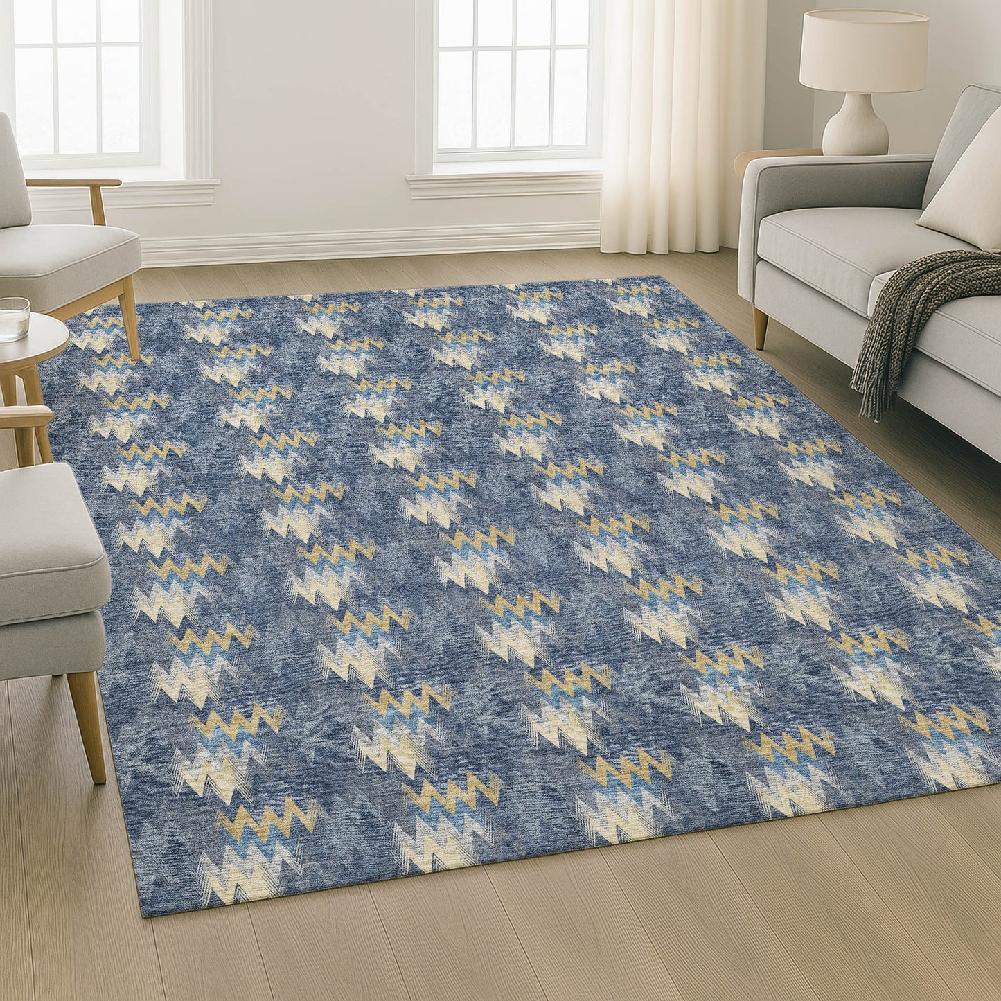 Dalyn Rugs Soft Essentials  Navy  Transitional