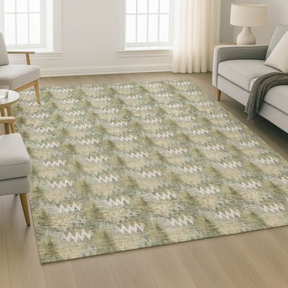 Dalyn Rugs Soft Essentials  Olive  Transitional
