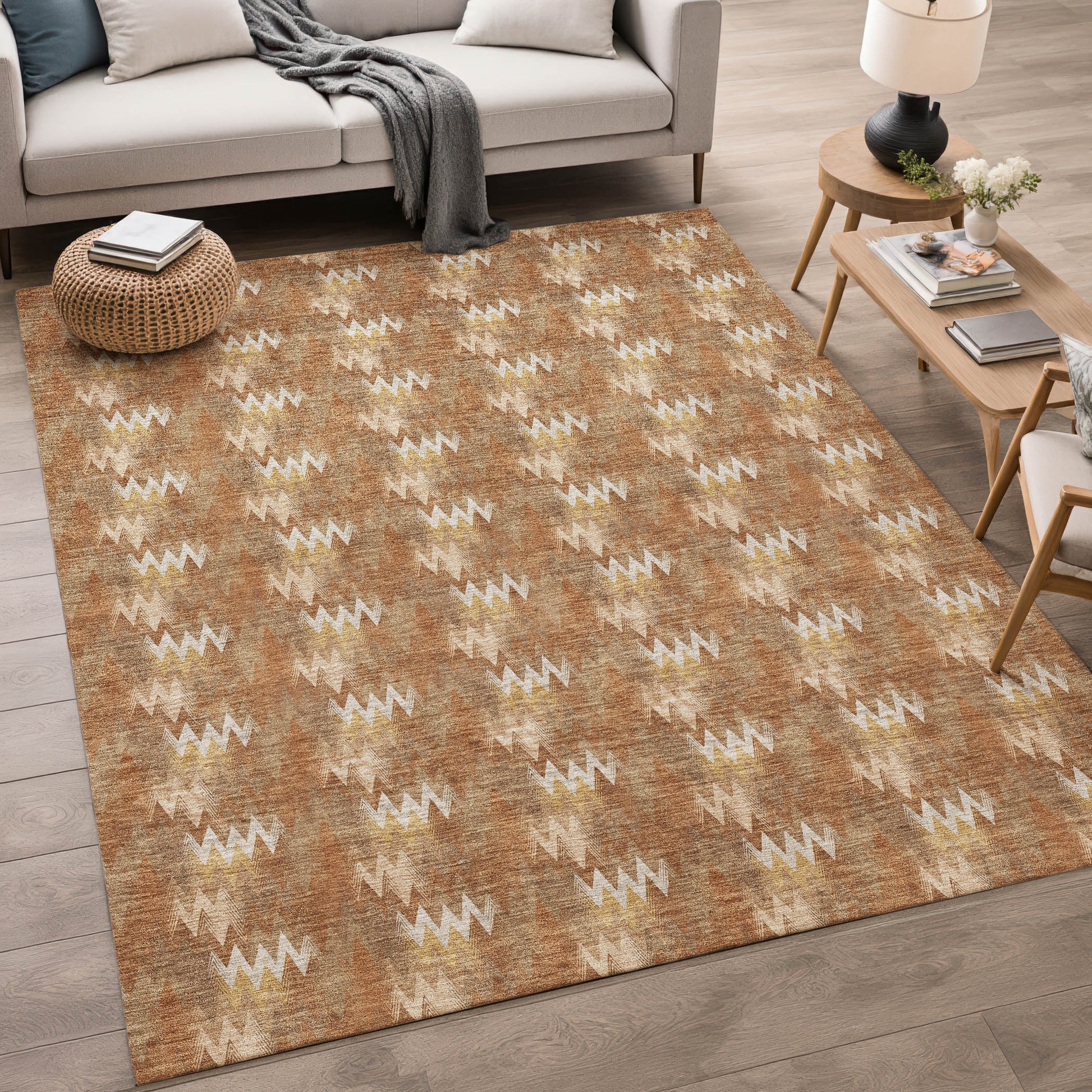 Dalyn Rugs Soft Essentials  Paprika  Transitional