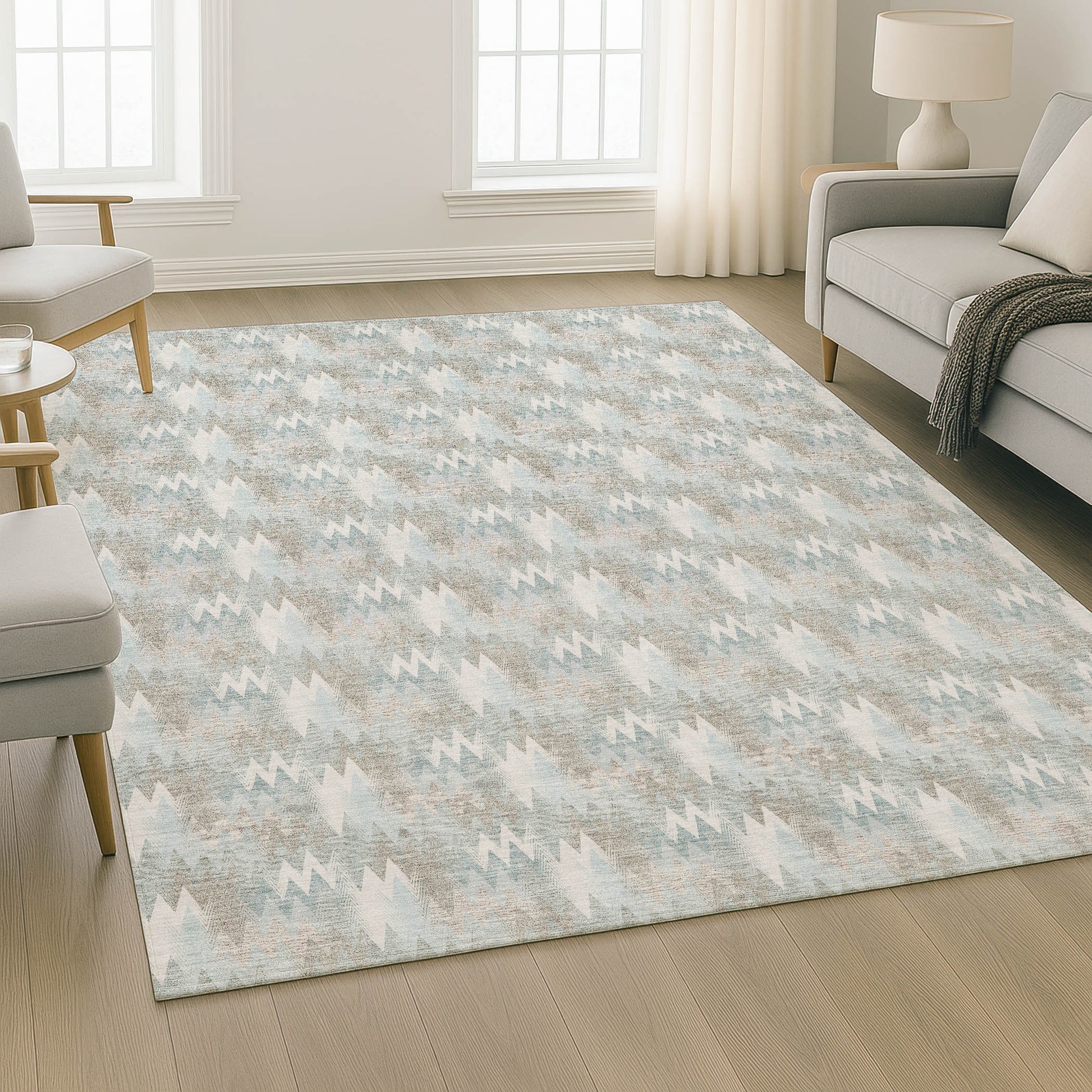 Dalyn Rugs Soft Essentials  Sky  Transitional